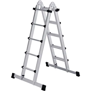 Munk Teleskopleiter 4-teilig mit Traverse - 032123