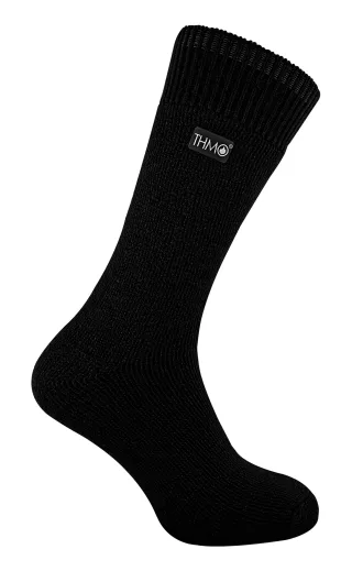 THMO - 1 Paar Herren dicke Fleece gefütterte warme Thermo-Socken für den Winter