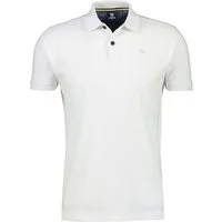 LERROS Poloshirt Sommershirt mit dezenter Stickerei auf der Brust