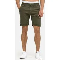 Indicode Chinoshorts Herren Cuba Chino Shorts Herrenshorts aus Baumwollgemisch