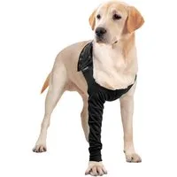 Suitical OP-Body Recovery Front Leg Single Sleeve® Dog schwarz