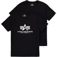 Alpha Industries T-Shirt Basic T-Shirt BL 2 Pack