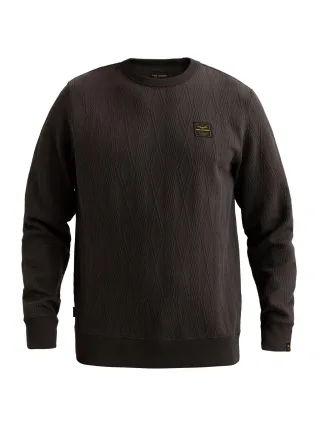 PME Legend - jacquard sweat Obsidian - Gr. - M