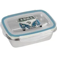 Geda Labels GmbH Lunchbox VW Classic blau 850ml Edelstahl, Edelstahl, (1-tlg), Blau, 850ml, spülmaschinengeeignet (Nur Behälter, ohne Deckel)