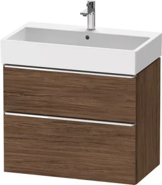 Duravit D-Neo Waschtischunterbau wandhängend Nussbaum dunkel Matt 784x442x625 mm - DE4373010210000 DE4373010210000