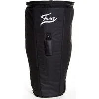 FAME Aufbewahrungstasche (XL Conga Bag 30x17 Zoll (76 x 43 cm) Gepolsterte Percussion Tasche Kunststoff Wasserabweisend Extra Starker Reißverschluss Rucksackgurte Schwarz, Bags und Cases, Percussion Bags), XL Conga Bag, Percussion Tasche, Gepolstert,