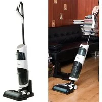 Casativo Nass-Trocken-Akkusauger Boden-Wischsauger mit HEPA-Filter, 220 W, 550ml