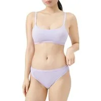 adidas Sportswear Bikinislip Active Essentials Cotton elastischer Logo-Bund, hoher Beinausschnitt, Cotton-Mix, weich