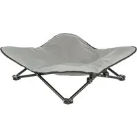 TRIXIE Hundebett Camping-Bett - beige/schwarz - 69 × 20 × 69 cm