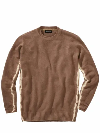 Mey & Edlich Herren Fermentierter Pullover Braun 80 % Wolle, 20 % Polyester