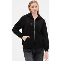 Smith & Solo Kapuzenpullover Damen - Sweatshirt mit Reißverschluss Zipper Hoodie Kapuzensweatjacke
