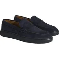 Desa Herren-Lederslipper – Atmungsaktives Design mit flachem Absatz, ideal Loafer