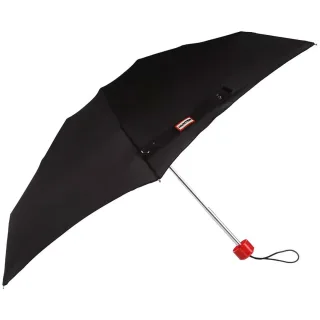 Hunter Original Mini Kompakt Schwarz Regenschirm