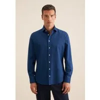 seidensticker Jeanshemd Slim 1/1 Kentkragen Denim