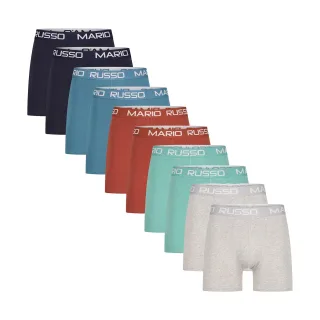 10-Pack Basic Boxers von Mario Russo in der farbe Mehrfarben und in größe M.