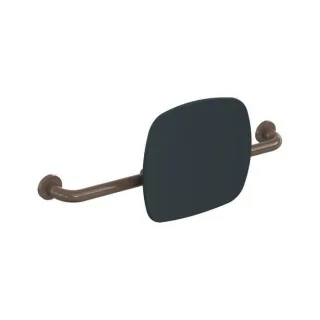 Hewi 801 Rückenstütze 801.51.916284 Wandabstand 150mm, Lehne anthrazitgrau, umbra