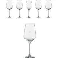 Zwiesel Glas Weißweinglas Schott Zwiesel Taste Weißweingläser – 6er Set 356ml geeicht, Tritan-Kristallglas