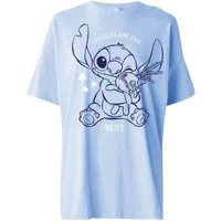 Lilo & Stitch T-Shirt Lilo & Stitch T-Shirt, 100% Baumwolle, Größen S bis L, Stitch & Angel