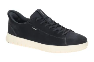 Geox U65MAA FLEXTRIDE PLUS Herren Slipper blau navy FASTin System