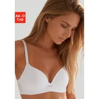 LASCANA Bralette-BH Maria BH ohne Bügel mit Schale, edle Stickerei-Spitze mit Blumen, Dessous
