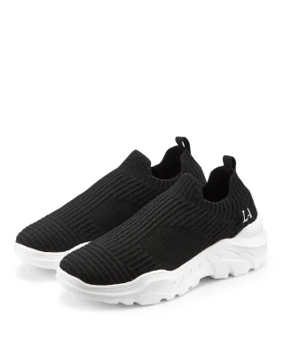 LASCANA Sneaker Halbschuh, Slipper, Freizeitschuh zum Reinschlüpfen VEGAN