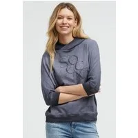 SOCCX Kapuzensweatshirt mit Fledermausärmeln