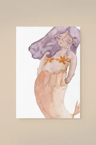 Leevje Postkarte Mermaid