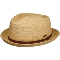 Stetson Sonnenhut (1-St) Strohhut mit Lederband