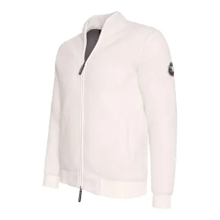 Cappuccino Italia Weste für Herren. Die Weste ist aus hochwertigem Polyester gefertigt und hat eine normale Passform. Marke: Cappuccino ItaliaModellname: Sherpa FleeceKategorie: HerrenwesteMaterialien: PolyesterFarbe: weiß