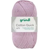 Gründl 50 Gramm Gründl Cotton Quick Uni Farbauswahl Häkelwolle