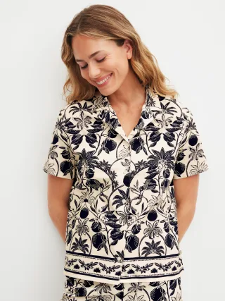 CALIDA - DAMEN Shirt kurzarm - Gr. - S