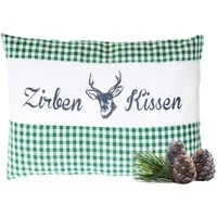 Dr. Berger Zirbenkissen Zirbenkissen Vichy Grün 26 x 19 cm