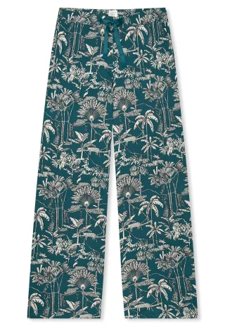 SCHIESSER - Hose lang grün - Gr. - 48