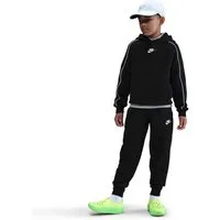 Nike Sportswear Trainingsanzug K NSW CLUB FLC HDY TRACKSUIT (2-tlg), zweiteiliges Set, aus Interlock-Material, schnell trocknend