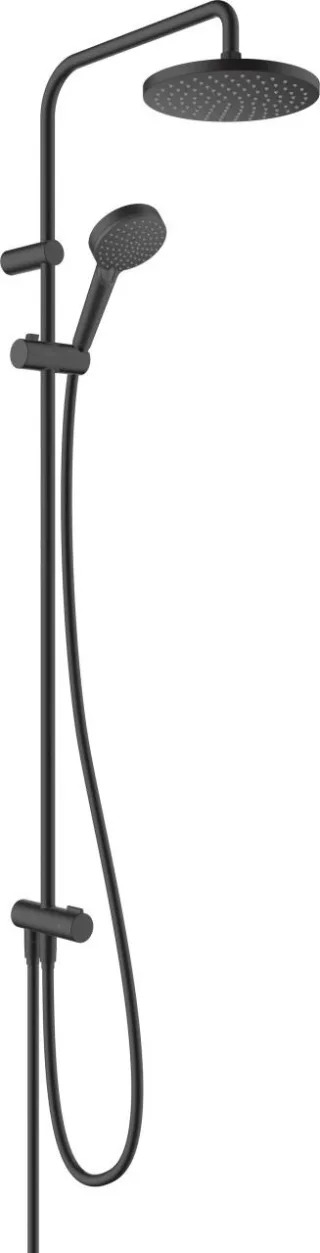 Hansgrohe Showerpipe 200 1jet Vernis Blend Reno mattschwarz, 26272670 26272670