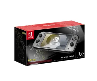 Nintendo Switch Konsole Lite (Dialga & Palkia Limited Edition) grau