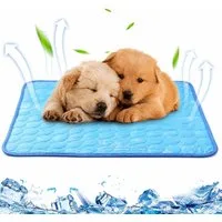 Srvillg Hundematte Kühlmatte für Hunde Selbst Kühlende Hundematte Sommer Kühlkissen, hundematte für Zuhause Unterwegs oder im Auto
