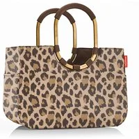 REISENTHEL® Einkaufsshopper loopshopper L frame leo macchiato, loopshopper L