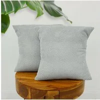 Amilian Kissenbezug Sofakissenbezüge 2er Set - Kissenbezüge für Sofa Couch Bett, (2 Stück), 40x40 cm, Hotelverschluss, weich und pflegeleicht