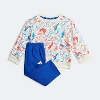 adidas Sportswear Trainingsanzug SEASONAL ESSENTIALS ADIRAPTOR FRENCH TERRY JOGGER-SET KINDER (2-tlg), für Babys, zweiteiliges Set, aus French-Terry-Material