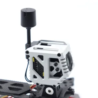LHCXRC Camera CNC Holder Fixed Bracket Seat Safe Mount for DJI O3 Air Unit FPV Racing Drone
