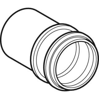 Geberit Anschlusstutzen d50 , 242516001 242516001
