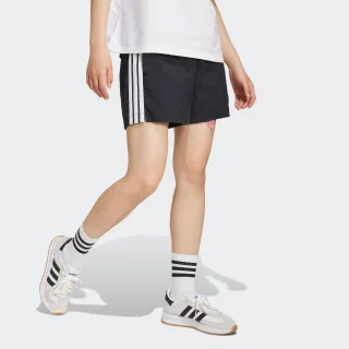 adidas Sportswear Shorts "ESSENTIALS 3-STREIFEN LIFESTYLE WOVEN" für Sport, aus Polyamid, mit Gummizug, leichte Qualität