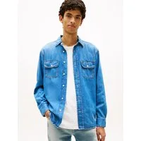 Tommy Jeans Jeanshemd RELAXED DENIM SHIRT Relaxed fit mit Brusttaschen