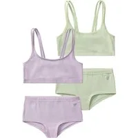 Buffalo Set: Bustier (Packung, 4-tlg., mit Panty) klassisch in schlichtem Design