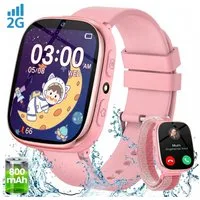SWGOTA 800mAh 2G Smartwatch Kinder mit Telefonfunktion,Unterstützung für SOS Smartwatch (1,83 Zoll) mit 31 Spiele, Schulmodus,Foto,Video,Wecker, IP68 Fitness Tracker Kompatibel mit Android und iOS