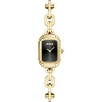 BOSS Quarzuhr HAILEY 1502739, Damenuhr, Armbanduhr, analog, Edelstahlarmband