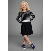 KangaROOS Jerseykleid Ringelkleid für kleine Mädchen Glitzer-Ringel, festliche Anlässe, kniefrei, modischer Stil