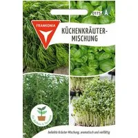 FRANKONIA Kräutersamen Küchenkräuter-Mischung Samen: Basilikum Bohnenkraut Dill Kresse