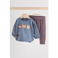 Next Shirt & Leggings 2-teiliges Baby-Set mit Oberteil und Leggings (2-tlg)